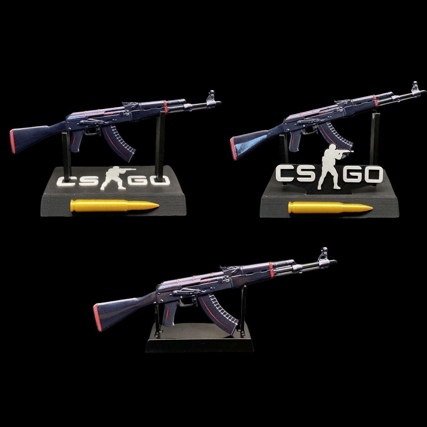 CSGO Redline AK47 New Metal Miniature Tiny Gun – Leones Marvelous Items