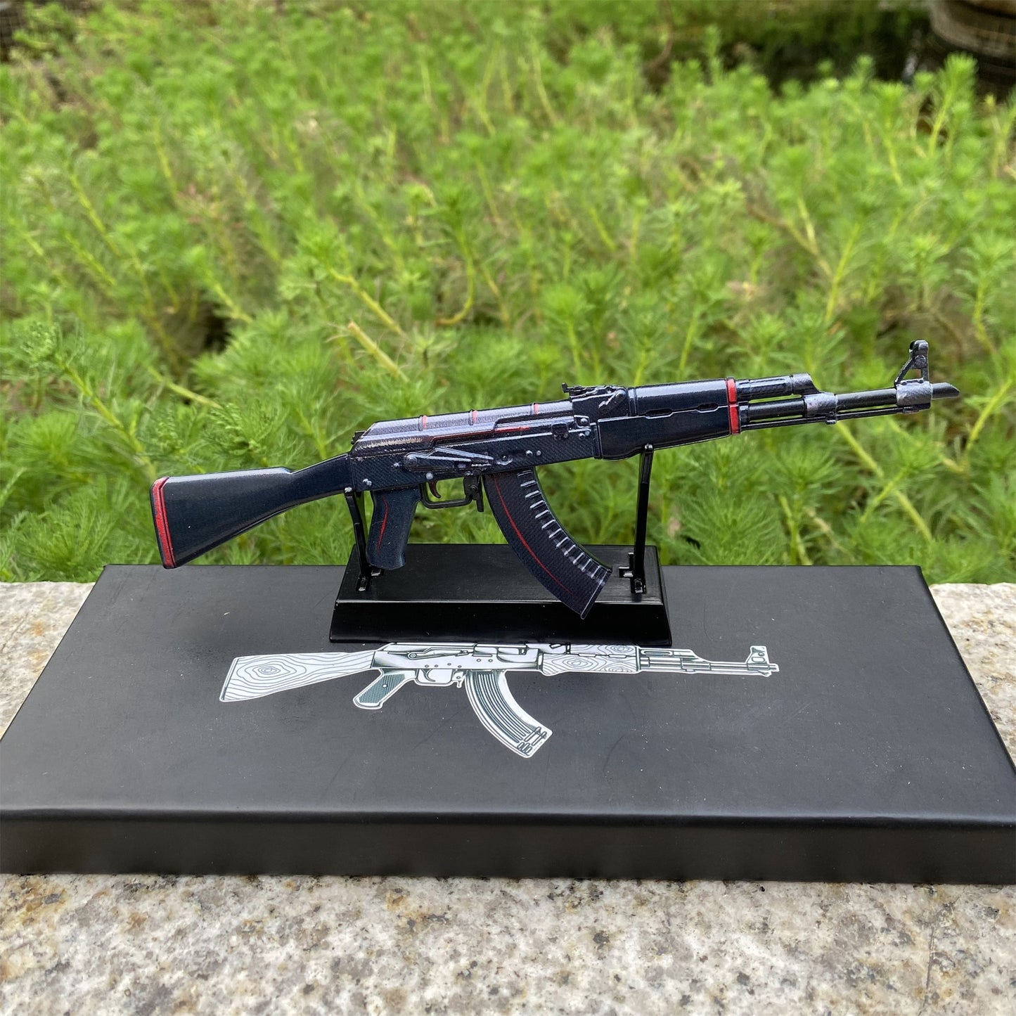 CSGO Redline AK47 New Metal Miniature Tiny Gun – Leones Marvelous Items