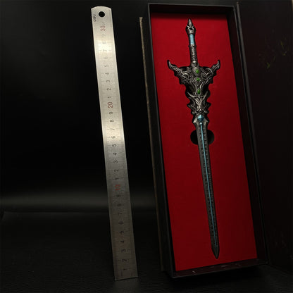 28CM Reincarnation Sword Metal Prop