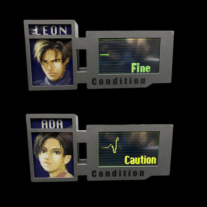 3D Printed RE Series Classical Game Character Health Condition Bar Status Screen