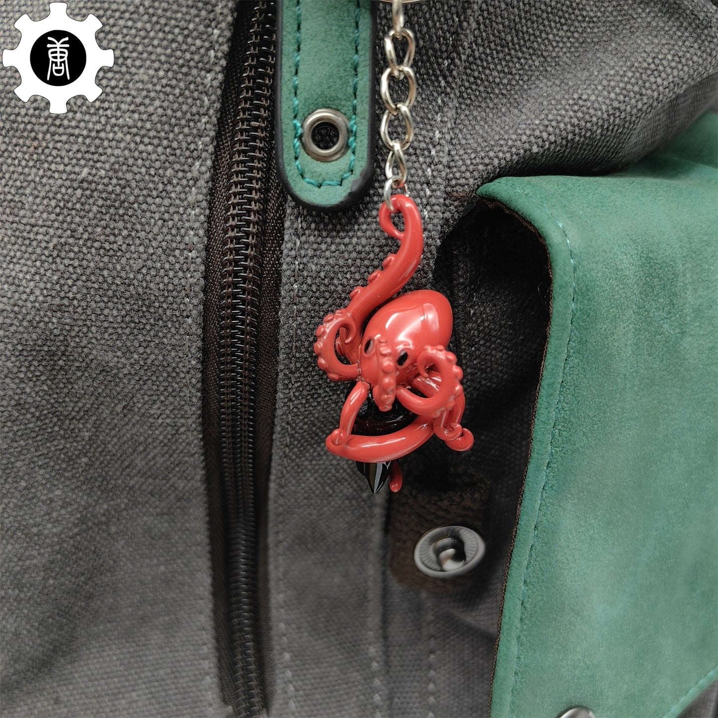 Metal Revealed Buddy Gun Buddy Keychain Backpack Pendant