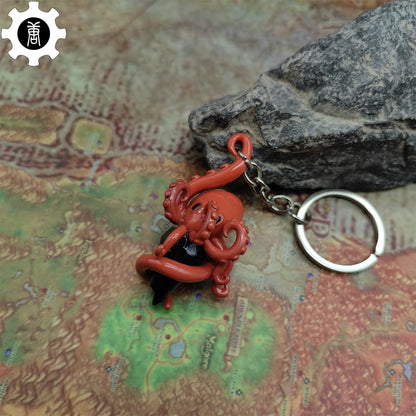 Metal Revealed Buddy Gun Buddy Keychain Backpack Pendant