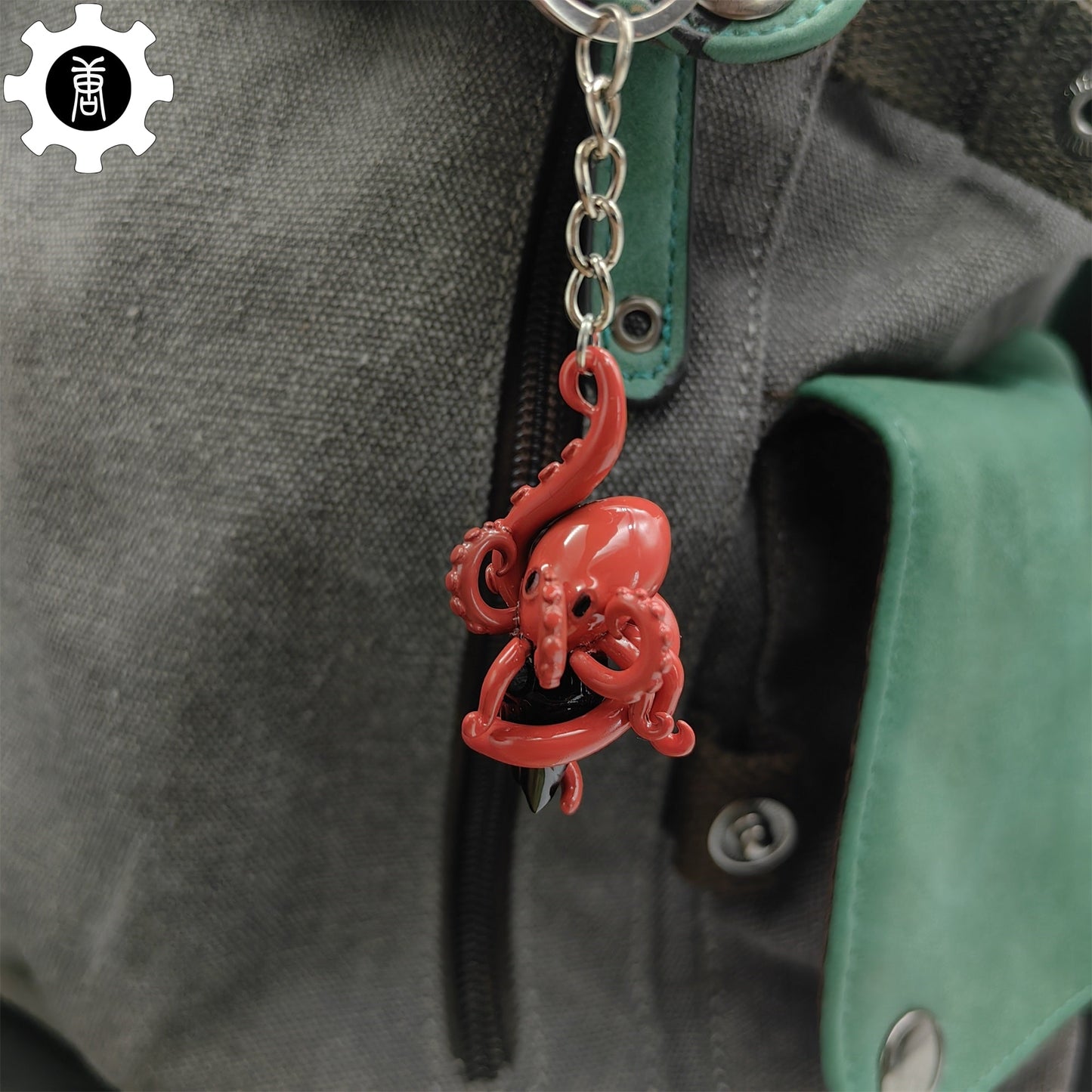 Metal Revealed Buddy Gun Buddy Keychain Backpack Pendant