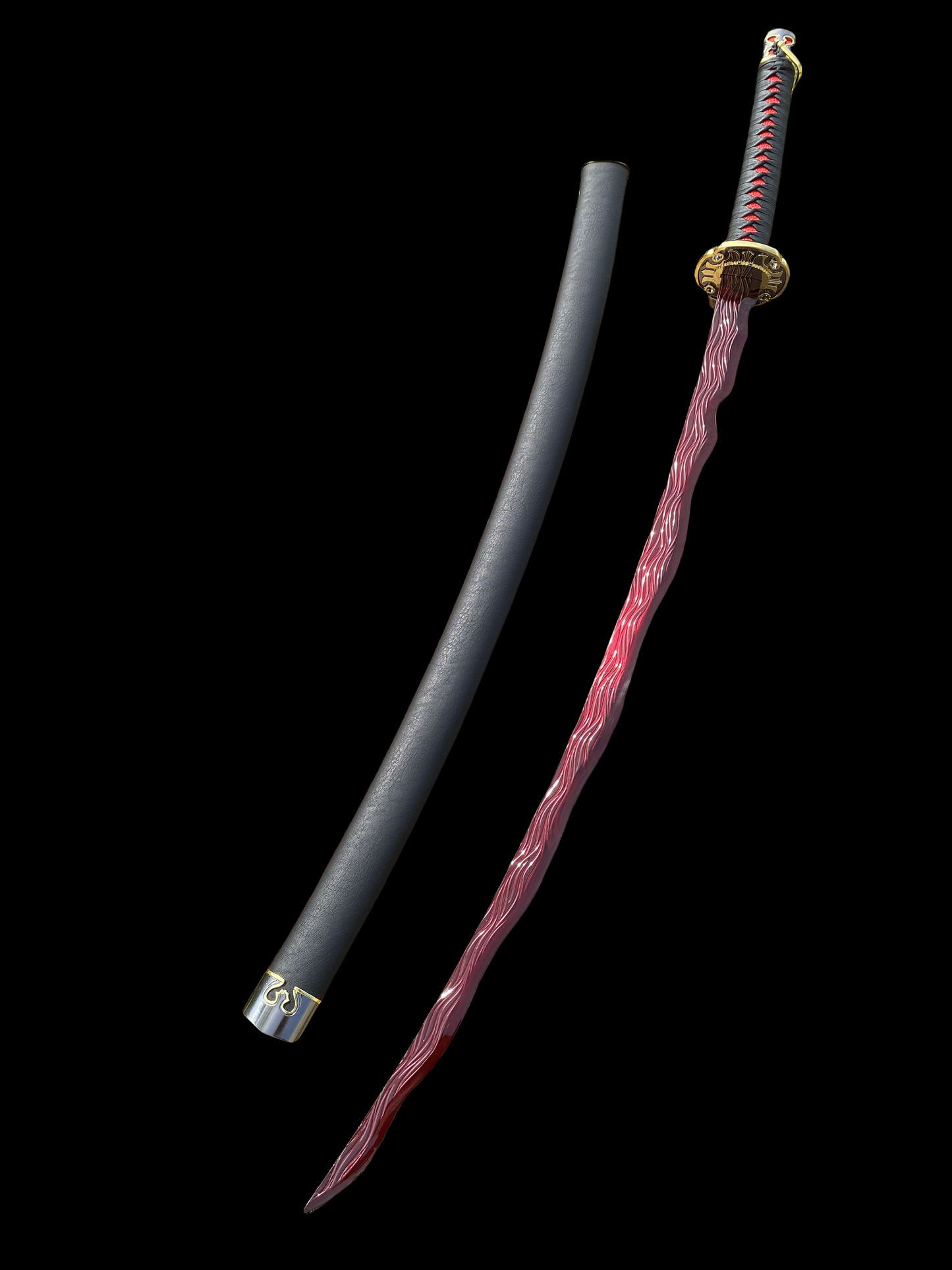 IRL Rivers of Blood Katana Soul Game Bleed Build Game Katana For Collection