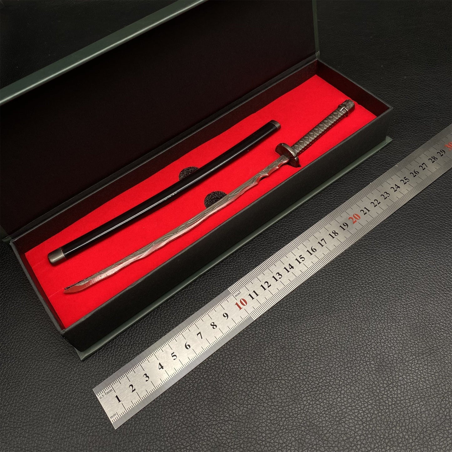 Soul Game Bleed Build Katana Rivers of Blood Metal Miniature With Gift Box