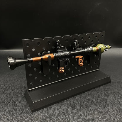 Metal Miniature Shark Head RPG-7 Rocket Launcher 17CM/6.7"