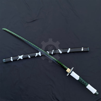 IRL Sanemi Nichirin Sword Katana 1045 Carbon Steel Version