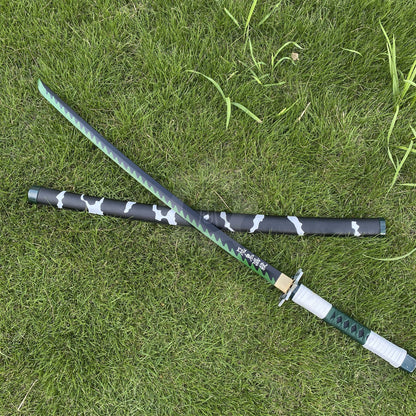 IRL Sanemi Nichirin Sword Katana 1045 Carbon Steel Version
