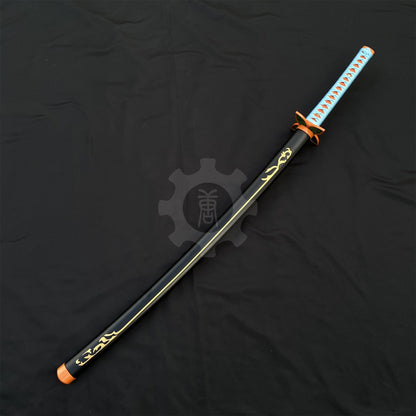 IRL Shinobu Nichirin Sword Anime Katana Carbon Steel Version