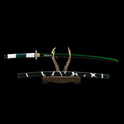 Sanemi Shinazugawa Wind Breathing Nichirin Sword Katana For Collection