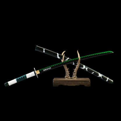 Sanemi Shinazugawa Wind Breathing Nichirin Sword Katana For Collection