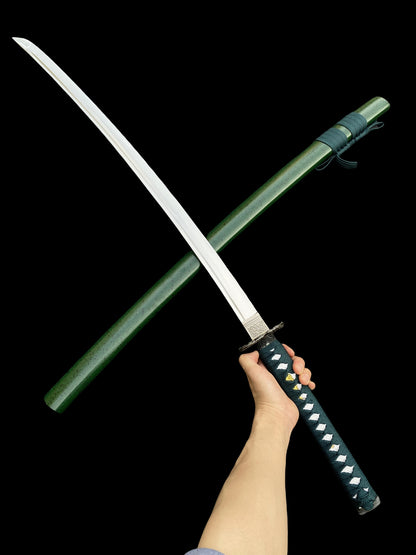 Japanese Samurai Katana-Green Dragon