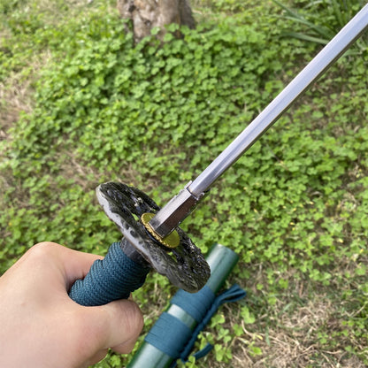 Japanese Samurai Katana-Green Dragon