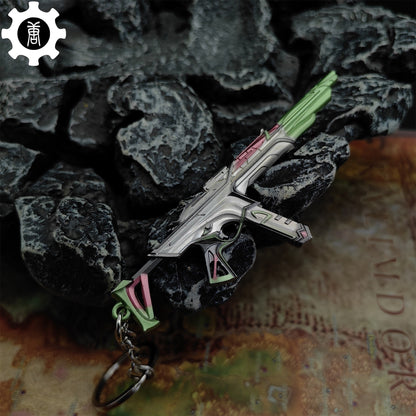 Mini Sentinels of Light Spectre Gun Keychain Metal Pendant