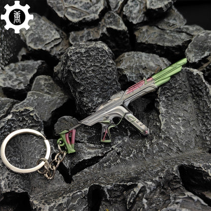 Mini Sentinels of Light Spectre Gun Keychain Metal Pendant