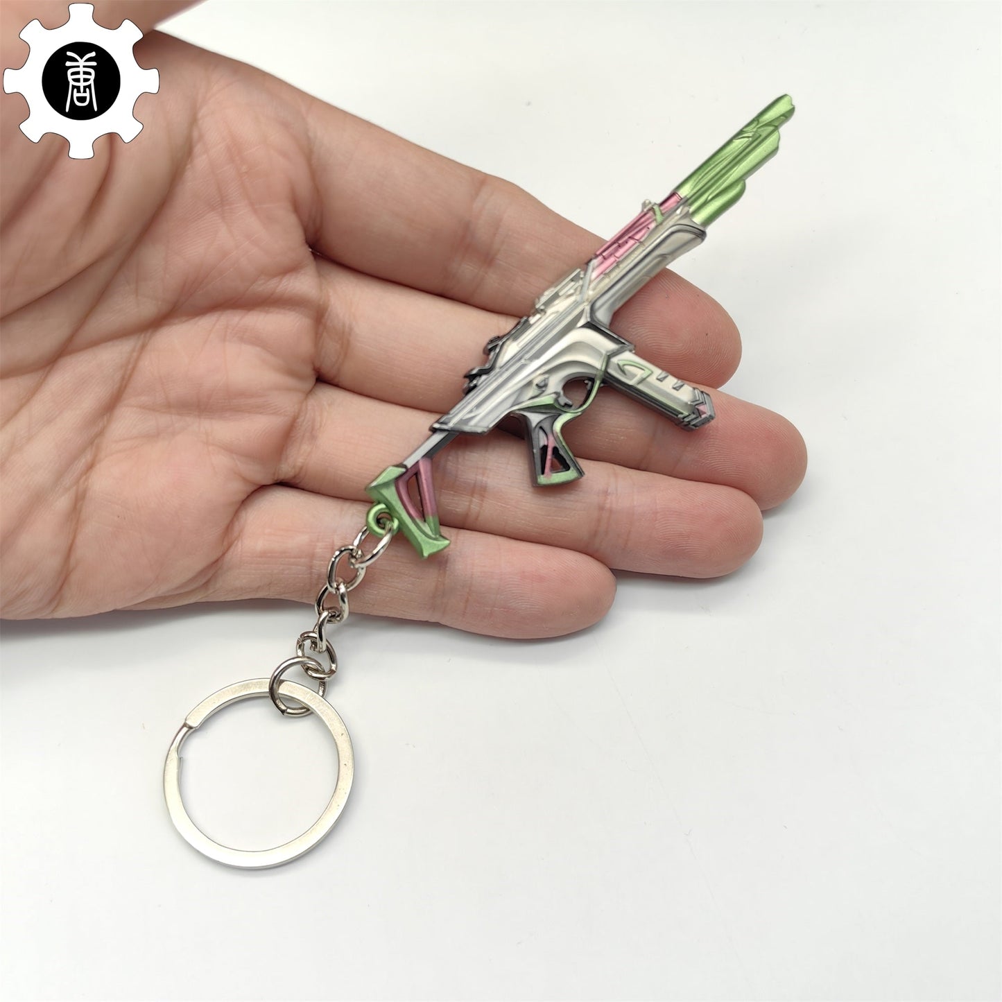 Mini Sentinels of Light Spectre Gun Keychain Metal Pendant