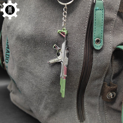 Mini Sentinels of Light Spectre Gun Keychain Metal Pendant