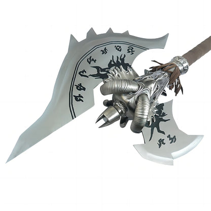 Metal Shadowmourne Axe IRL Steel Replica