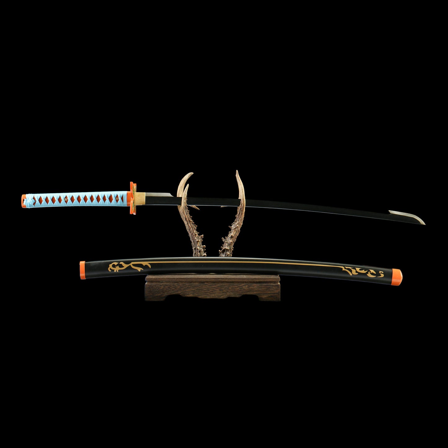 IRL Shinobu Katana Insect Breathing Nichirin Sword Carbon Steel Version