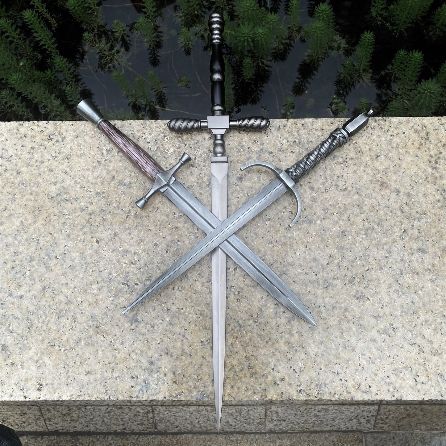 Middle Age Dagger ER Classical Dagger Parry Dagger Misericorde 3 in 1 Pack
