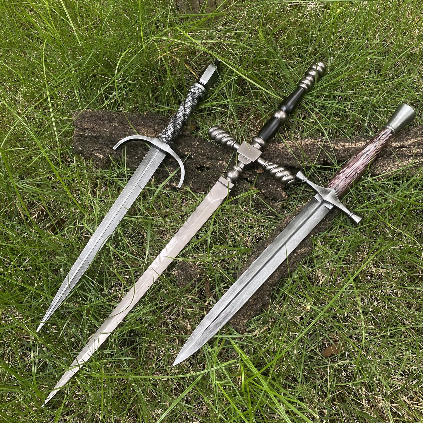 Middle Age Dagger ER Classical Dagger Parry Dagger Misericorde 3 in 1 Pack