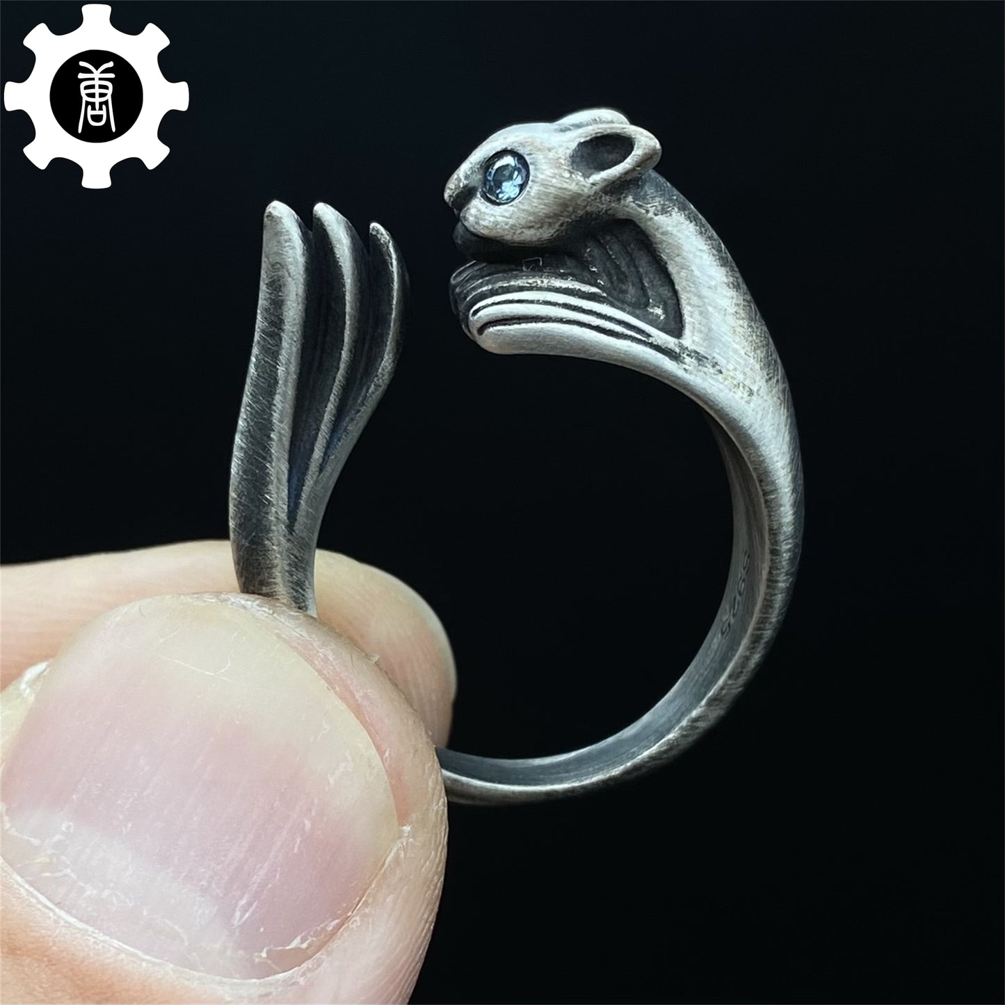 Soul Game Silvercat Ring True 925 Silver Gamer Gift