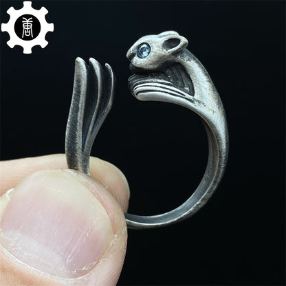 Soul Game Silvercat Ring True 925 Silver Gamer Gift