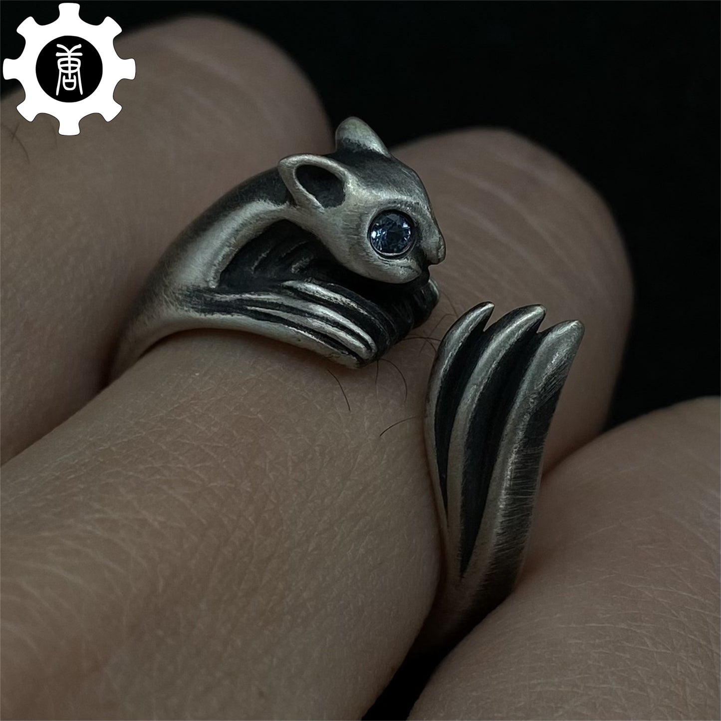 Soul Game Silvercat Ring True 925 Silver Gamer Gift