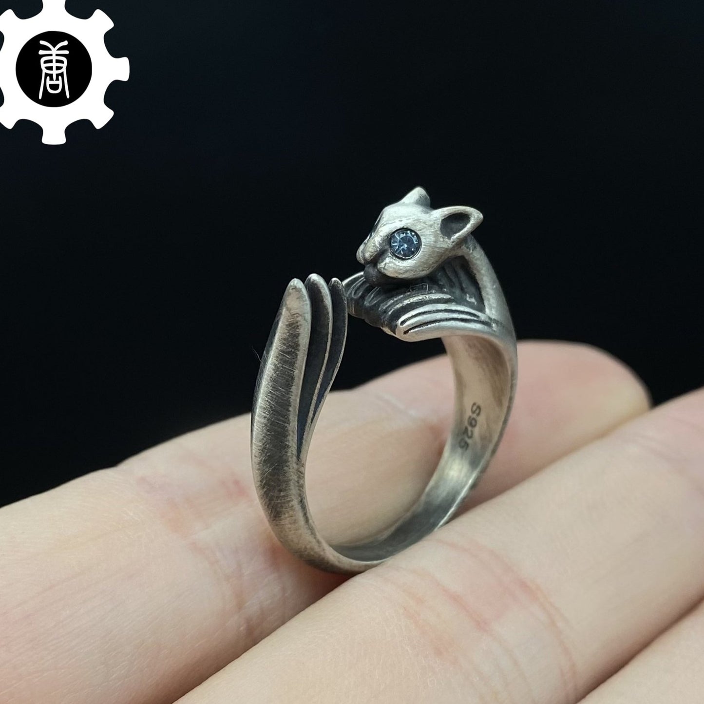 Soul Game Silvercat Ring True 925 Silver Gamer Gift
