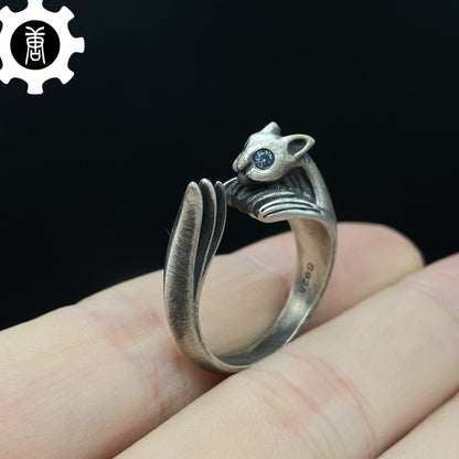 Soul Game Silvercat Ring True 925 Silver Gamer Gift