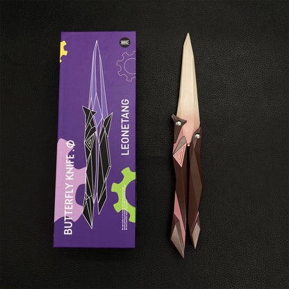 New Version High-Quality Singularity 2.0 Butterfly Knife IRL Game Balisong