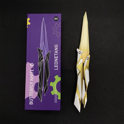New Version High-Quality Singularity 2.0 Butterfly Knife IRL Game Balisong