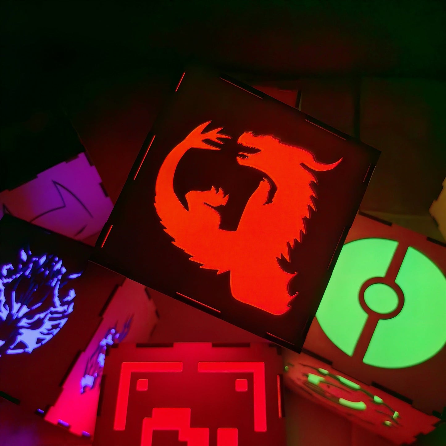 Skyrim-Inspired Neon Night Light