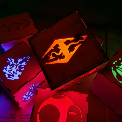Skyrim-Inspired Neon Night Light
