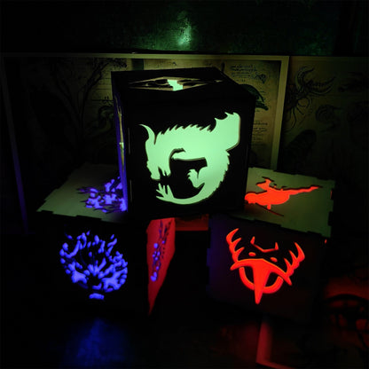 Skyrim-Inspired Neon Night Light