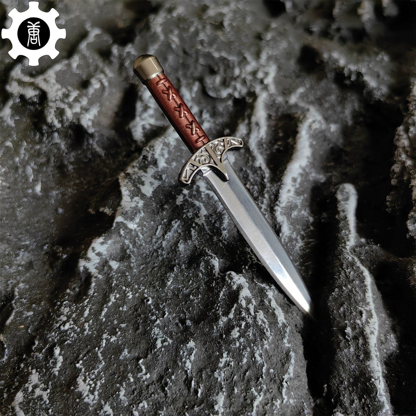 Skyrim Steel Dagger Mini Metal Replica EDC Knife