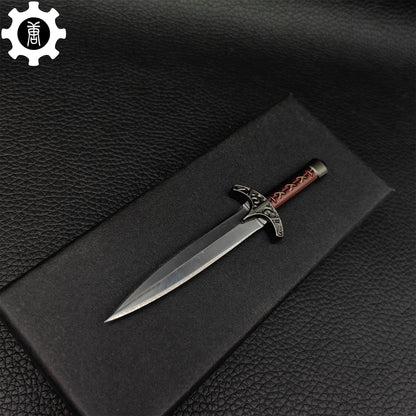Skyrim Steel Dagger Mini Metal Replica EDC Knife