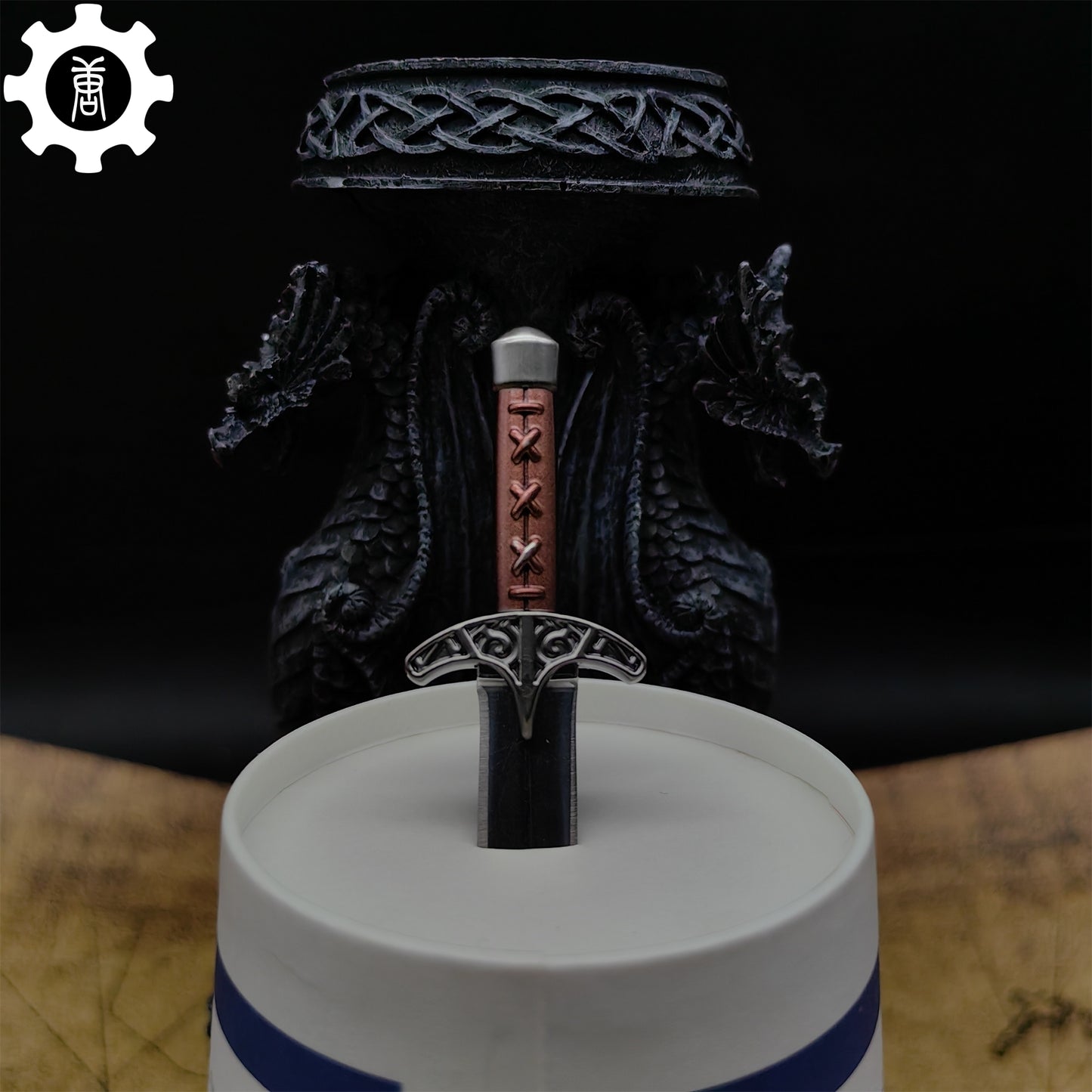 Skyrim Steel Dagger Mini Metal Replica EDC Knife