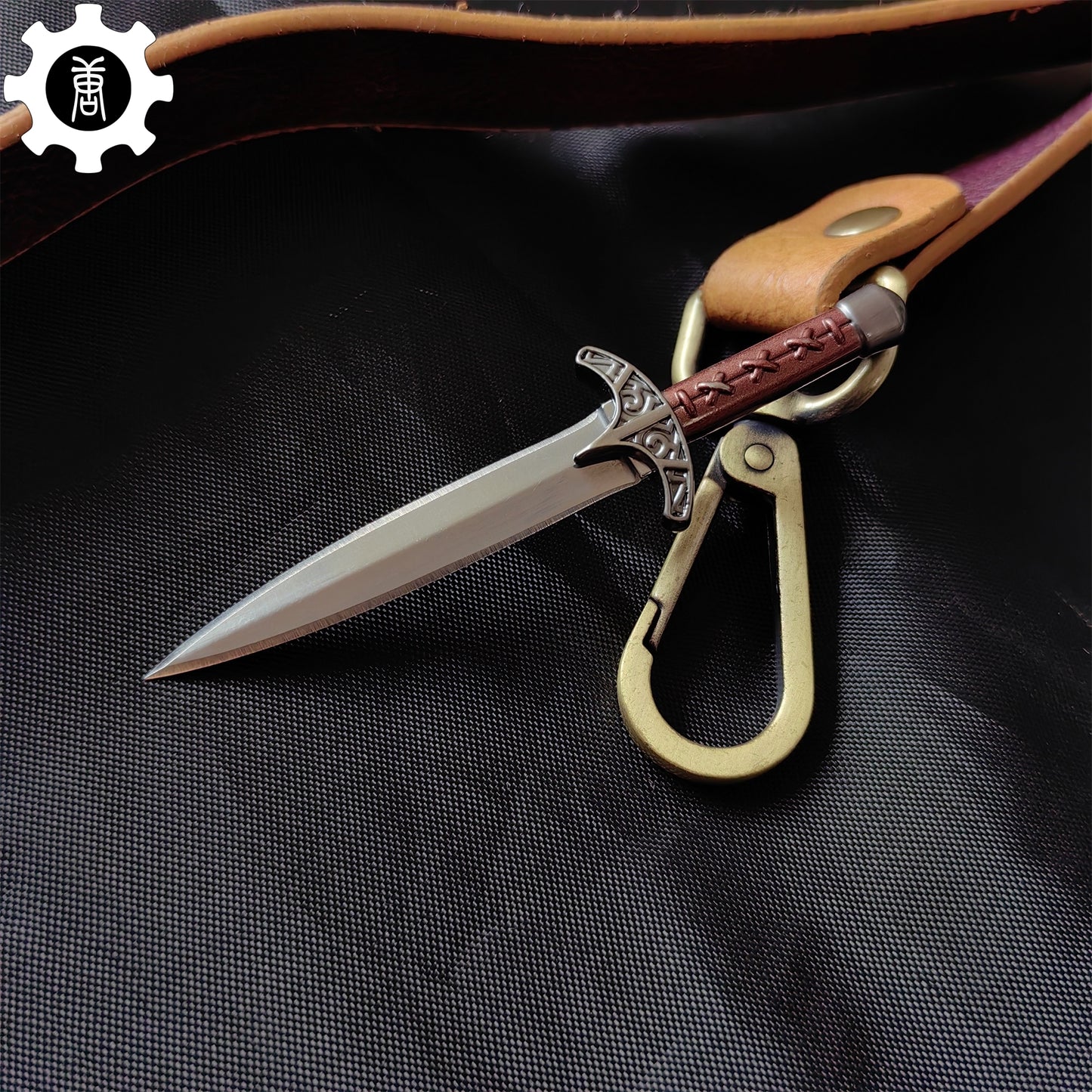 Skyrim Steel Dagger Mini Metal Replica EDC Knife