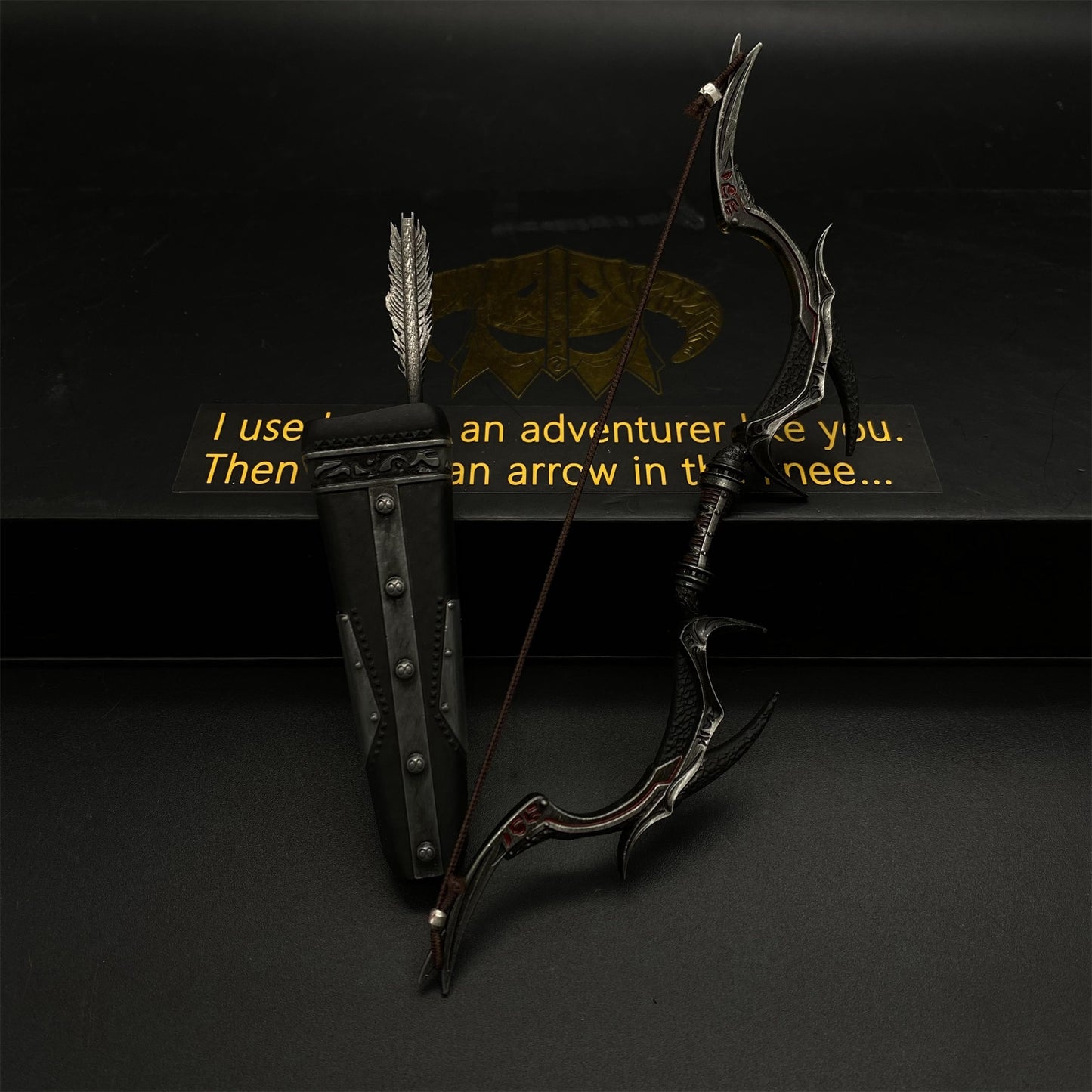 1/6 Scale Skyrim Daedric Weapon Metal Crafts For Collection
