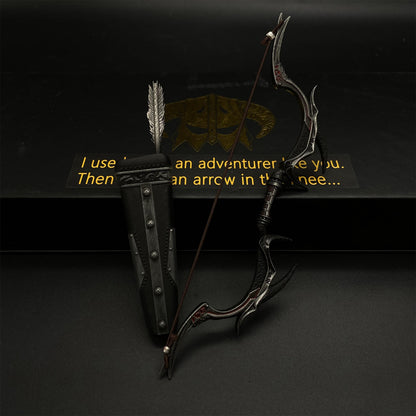 1/6 Scale Skyrim Daedric Weapon Metal Crafts For Collection