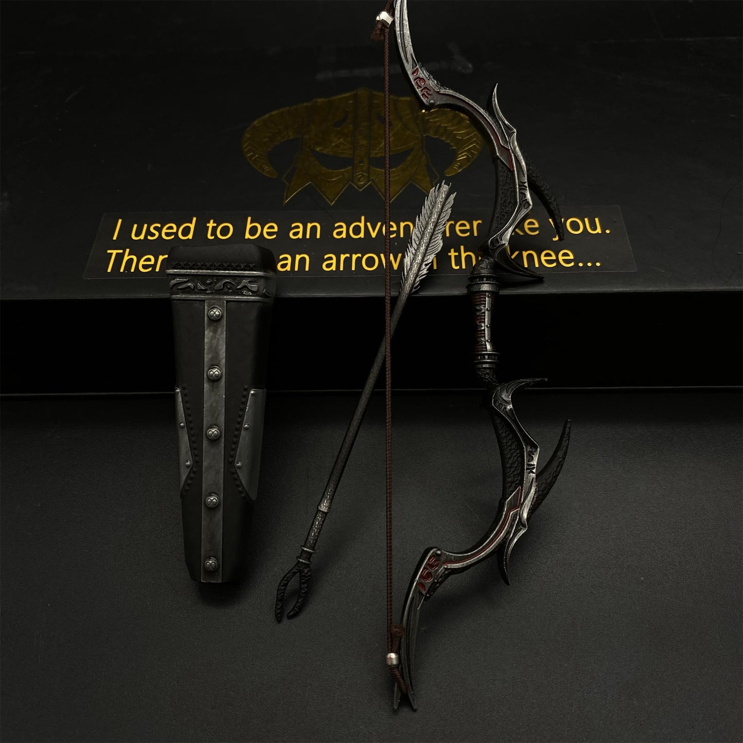 1/6 Scale Skyrim Daedric Weapon Metal Crafts For Collection