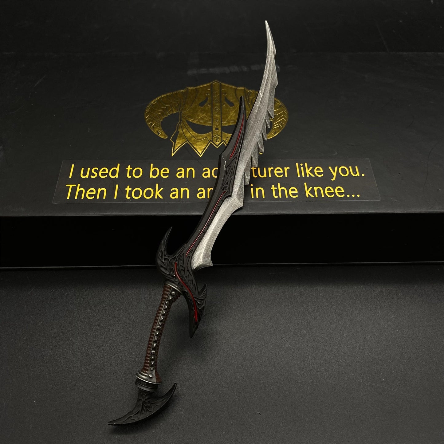 1/6 Scale Skyrim Daedric Weapon Metal Crafts For Collection