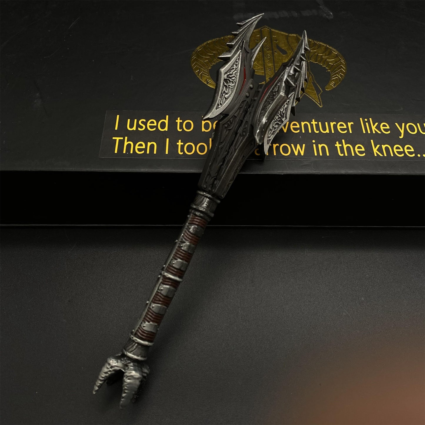 1/6 Scale Skyrim Daedric Weapon Metal Crafts For Collection
