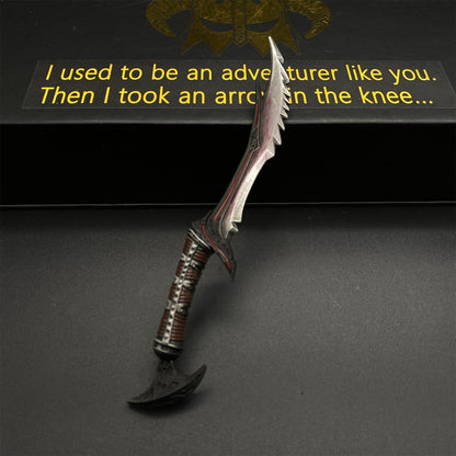 1/6 Scale Skyrim Daedric Weapon Metal Crafts For Collection