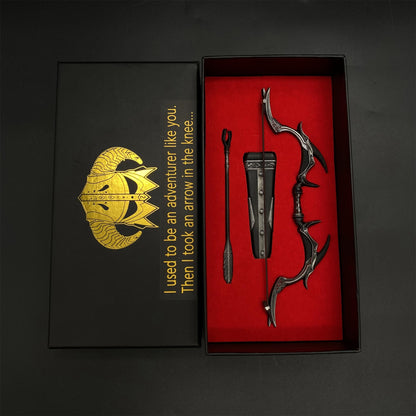 1/6 Scale Skyrim Daedric Weapon Metal Crafts For Collection
