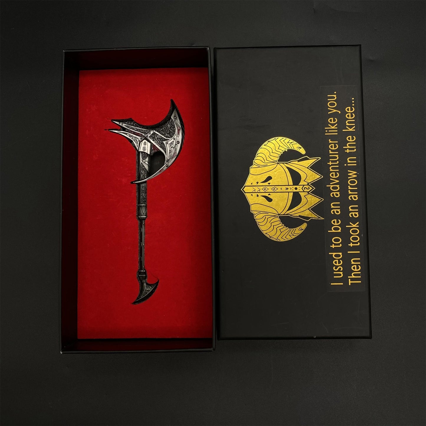 1/6 Scale Skyrim Daedric Weapon Metal Crafts For Collection
