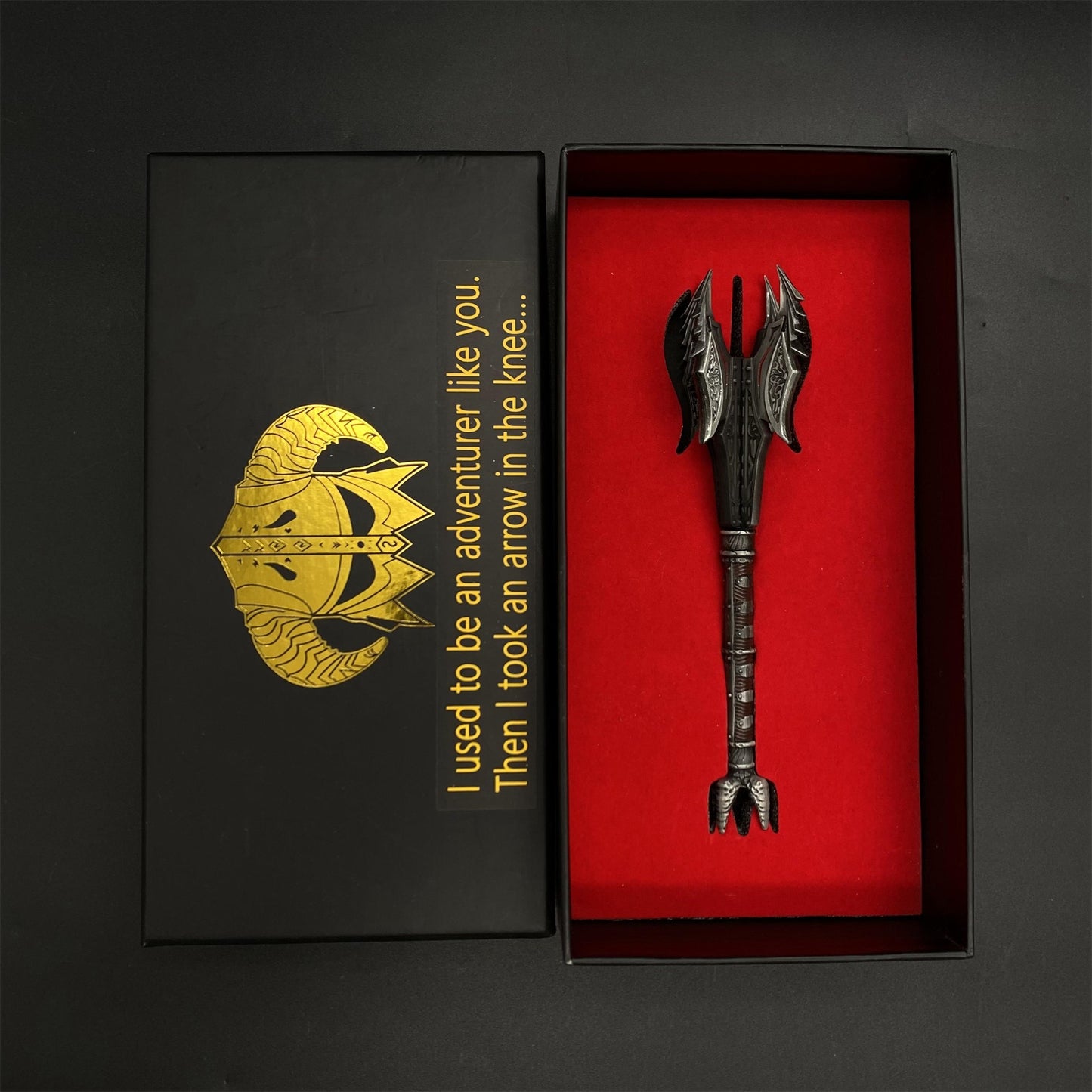 1/6 Scale Skyrim Daedric Weapon Metal Crafts For Collection