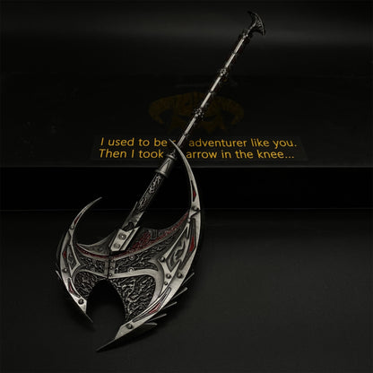 1/6 Scale Skyrim Daedric Weapon Metal Crafts For Collection