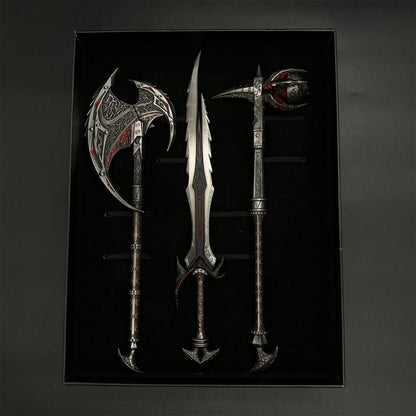 1/6 Scale Skyrim Daedric Weapon Metal Crafts For Collection